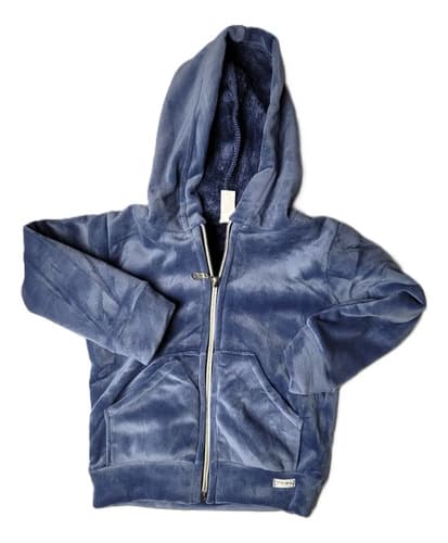 Campera Abrigada De Plush Bifaz Peluche Para Bebes