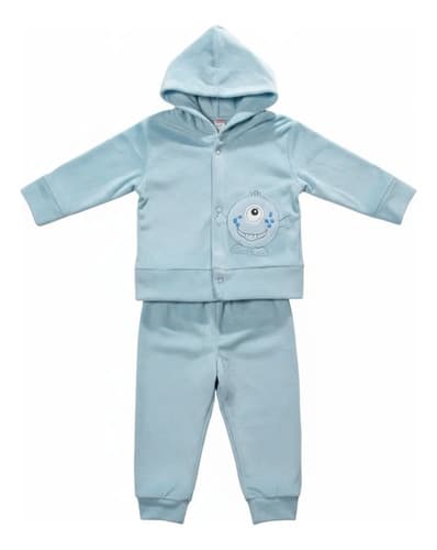 Campera Y Pantalón De Plush, Bebes